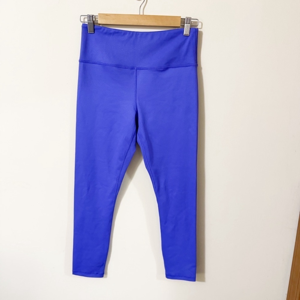 Zyia Womens Purple / Blue Leggings Size 6-8 Athletic Stretch
